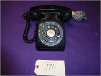 VINTAGE BLACK BELL SYSTEM ROTARY PHONE
