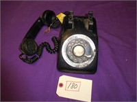 BLACK BELL SYSTEM ROTARY PHONE