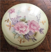 Lefton China Porcelain Dresser Box