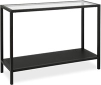 Metal Perforated Mesh Shelf Console table