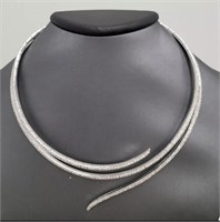 18 Kt Vivara Natural Diamond Choker Necklace