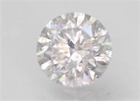 Certified 1.61 Cts Round Brilliant Loose Diamond