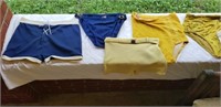 1960's & '70's Men's SWIM WEAR; 7 pair;