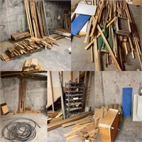 Basement Scrap Wood & More
