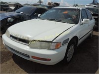1997 Honda Accord 1HGCD5630VA025757 White