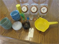 Canisters, Soup Bowls, Shot Glasses & Misc. Items