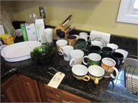 Misc. Coffee Cups, Corninware and More