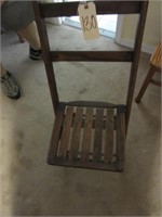 Wooden Antique Folding Chair