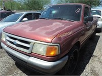 1997 Ford Ranger 1FTCR14A6VPB59972 Red