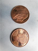 2 Copper Coins