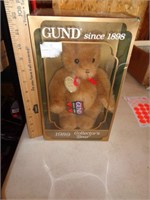 GUND BEAR IN ORIG BOX