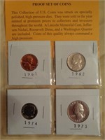 4 - PROOF COINS