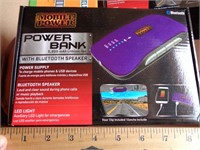 MOBILE POWER BANK WITH BLUE TOOTH SPEAKER