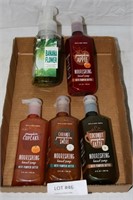 5 NEW BOTTLES BATH & BODY WORKS FRAGRANCE SOAP