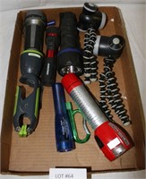 FLAT BOX OF FLASHLIGHTS