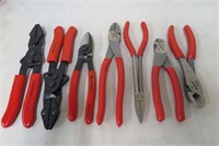 Qty (3) Blue Point & (4) Snap-On Cutters & Pliers