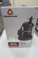 County Line 1/3 HP Sump Pump (In Box)