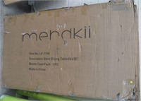 Merdkii LF-7186 Steel Dining Table (in box)