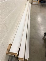 Qty (40) Boards: 16 ft. 1x4 Primed MDF