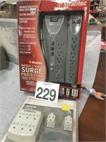 New indoor adapter & 2 pack surge protector