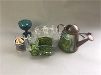 Assorted vintage Glass bowls & glasses