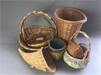 Assorted baskets