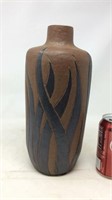 Marked pottery vase