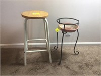 Stool & plant stand