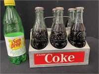 Vintage Coca Cola Six Pack Aluminum Carrier