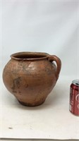Pottery with handle vase