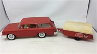 Buddy toy station wagon with camper