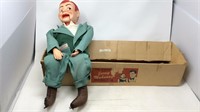 Jerry Mahoney doll in original box
