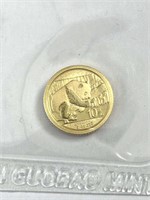 2016 Panda Gold 1 Gram .999, China