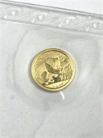 2016 Panda Gold 1 Gram .999, China