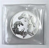 2oz Silver Platypus Australia .9999 Fine