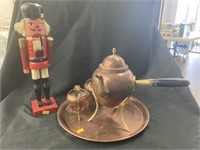 Copper Tea Set, Nutcracker