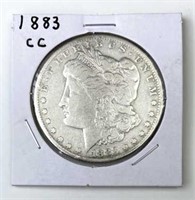1883-CC Morgan Silver Dollar, U.S. $1 Coin