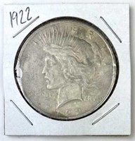 1922 Peace Silver Dollar, U.S. $1 Coin