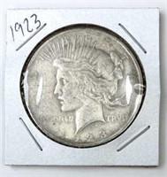 1923 Peace Silver Dollar, U.S. $1 Coin