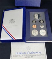 1993 Prestige US Proof Coin Set w/ Silver Dollar