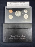 1992 Silver Proof Set, U.S. Coins