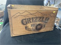 Grizzly Beer Wooden Box