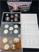 2015 Silver Proof Set, U.S. Coins