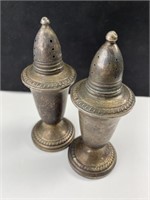 Sterling Weighted Salt & Pepper Shakers