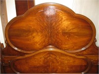 Ornate Antique Wooden Full  Bed Frame