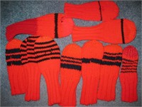 10 Retro Hand Knit Golf Club Covers