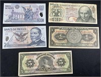 Mexico Currency Collection