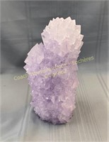 Amethyst crystal améthyste, 10 x 5 inches-pouces