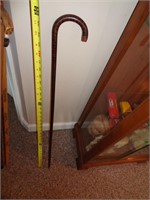 WOOD CANE WITH CROOK TOP / AR