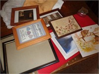LOT OF PICTURES & FRAMES / AR